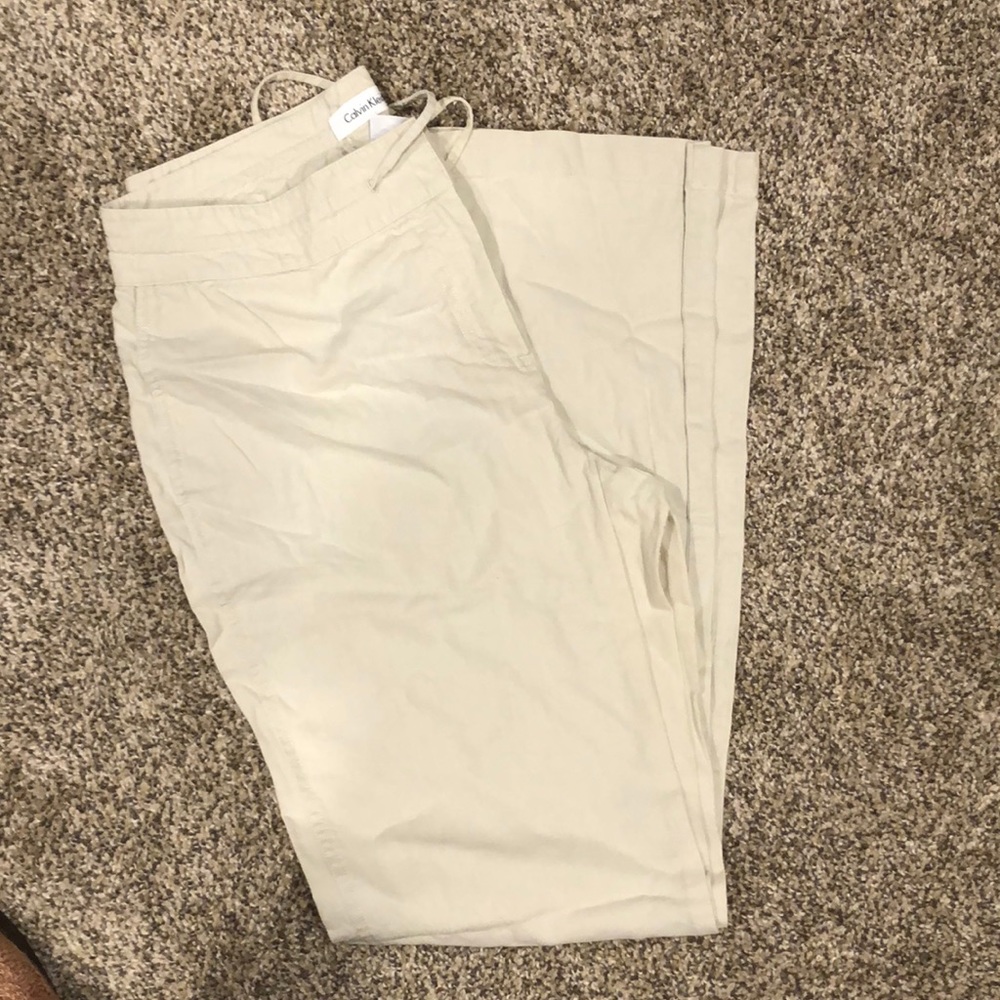 Calvin Klein linnen pants